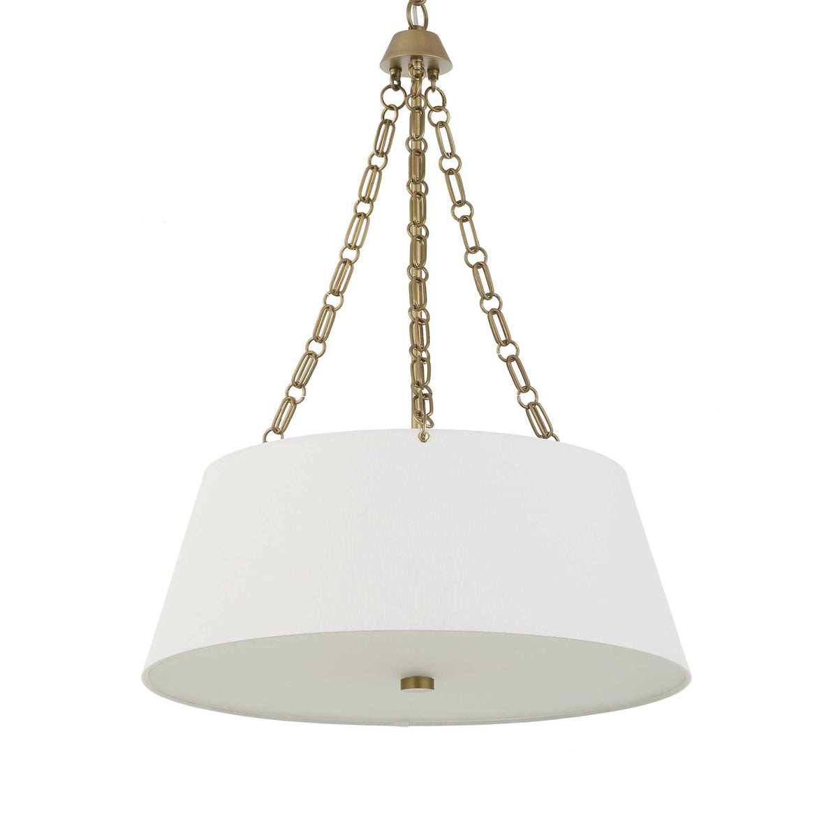 Modern European furniture - White Glass 4-Light Chandelier - www.oroa.com
