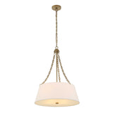Modern European furniture - White Glass 4-Light Chandelier - www.oroa.com