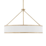 Modern European furniture - Gold Framed 8-Light Pendant Lamp - www.oroa.com