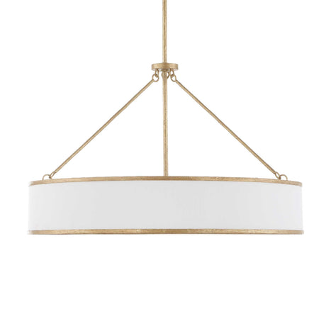 Modern European furniture - Gold Framed 8-Light Pendant Lamp - www.oroa.com