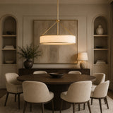Modern European furniture - Gold Framed 8-Light Pendant Lamp - www.oroa.com