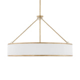 Modern European furniture - Gold Framed 8-Light Pendant Lamp - www.oroa.com