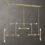 Modern European furniture - Antique Brass 14-Light Chandelier - www.oroa.com