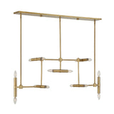 Modern European furniture - Antique Brass 14-Light Chandelier - www.oroa.com