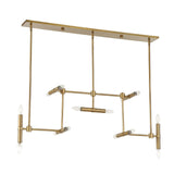 Modern European furniture - Antique Brass 14-Light Chandelier - www.oroa.com