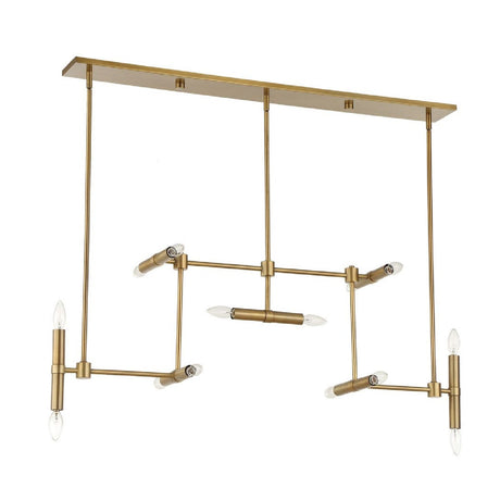 Modern European furniture - Antique Brass 14-Light Chandelier - www.oroa.com