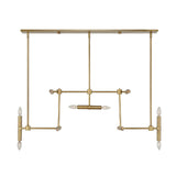 Modern European furniture - Antique Brass 14-Light Chandelier - www.oroa.com