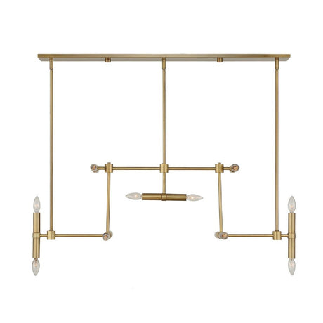 Modern European furniture - Antique Brass 14-Light Chandelier - www.oroa.com