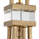 Modern European furniture - Brass Framed Lantern Pendant Lamp - www.oroa.com
