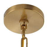 Modern European furniture - Brass Framed Lantern Pendant Lamp - www.oroa.com