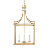 Modern European furniture - Brass Framed Lantern Pendant Lamp - www.oroa.com