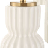 Modern European furniture - White Ceramic 5-Light Cluster Pendant Lamp - www.oroa.com