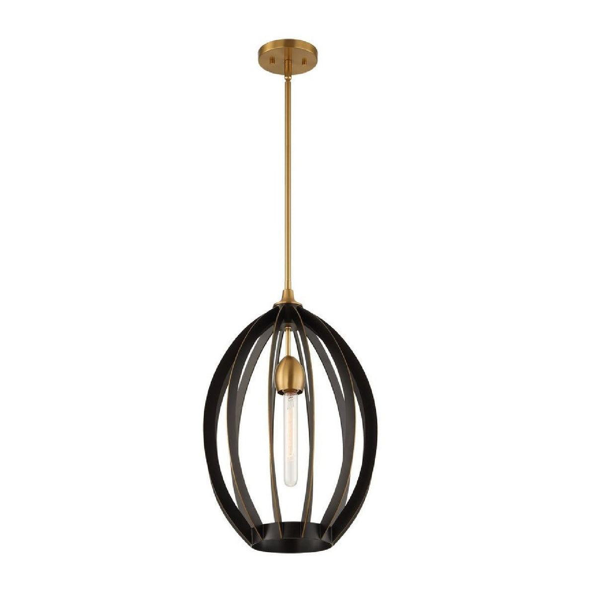 Modern European furniture - Bronze Oval Pendant Lamp - www.oroa.com