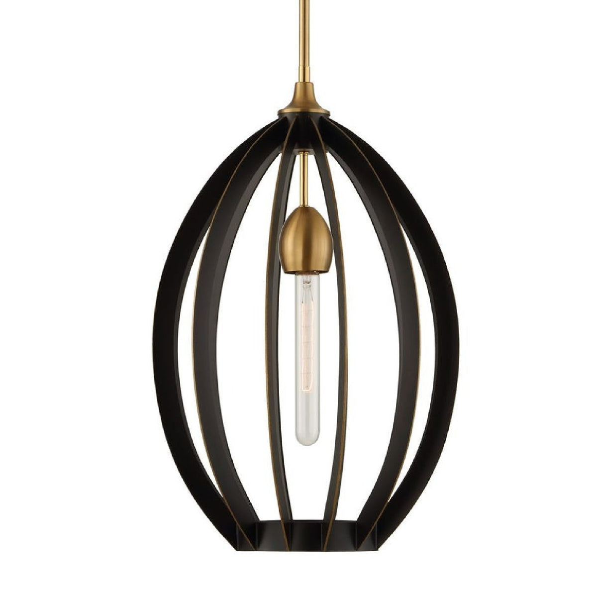 Modern European furniture - Bronze Oval Pendant Lamp - www.oroa.com