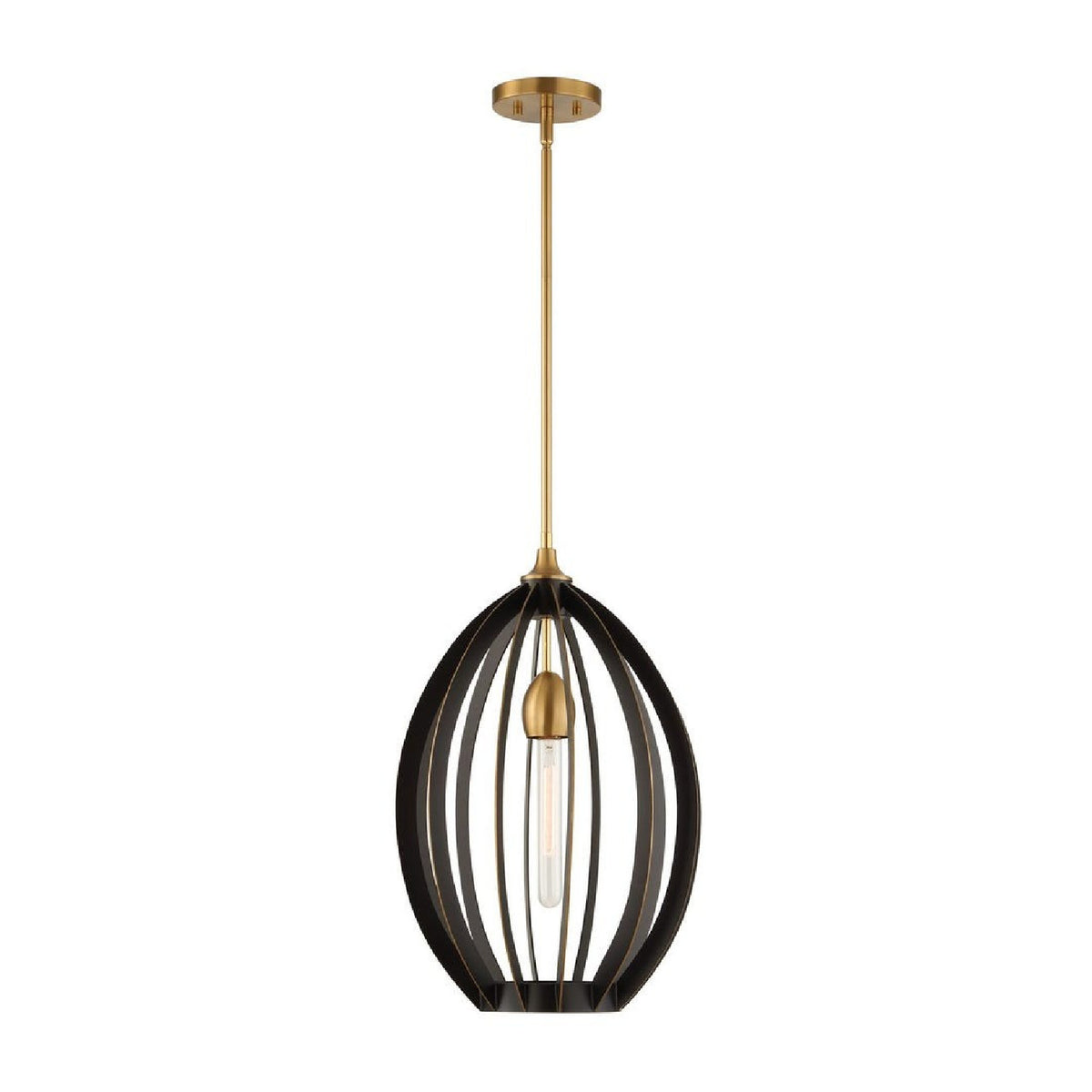 Modern European furniture - Bronze Oval Pendant Lamp - www.oroa.com