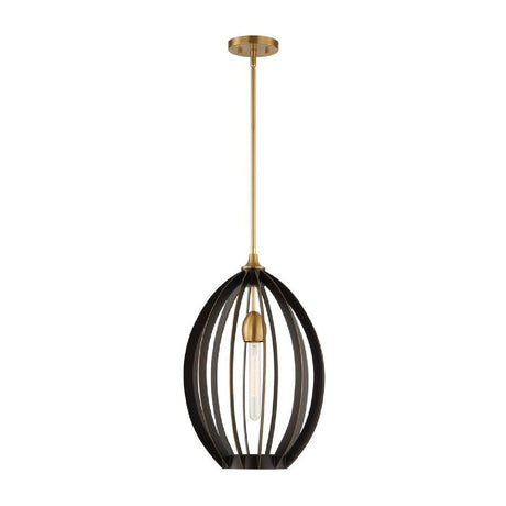 Modern European furniture - Bronze Oval Pendant Lamp - www.oroa.com