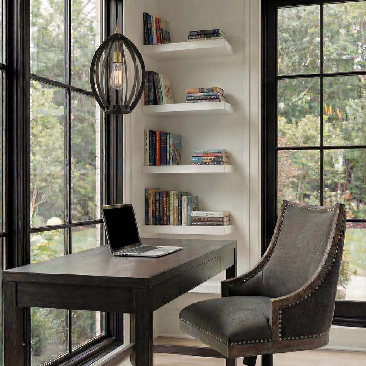 Modern European furniture - Bronze Oval Pendant Lamp - www.oroa.com