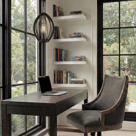 Modern European furniture - Bronze Oval Pendant Lamp - www.oroa.com