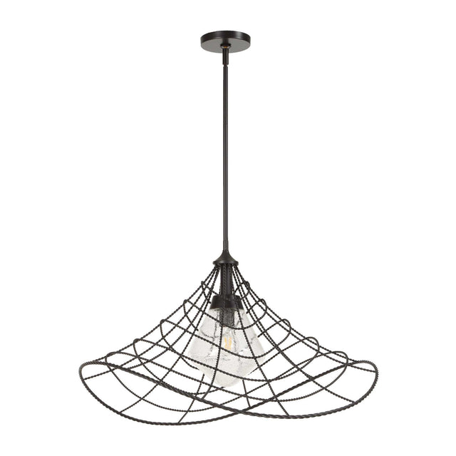 Modern European furniture - Twisted Bronze Indoor/Outdoor Pendant Lamp - www.oroa.com