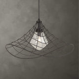 Modern European furniture - Twisted Bronze Indoor/Outdoor Pendant Lamp - www.oroa.com