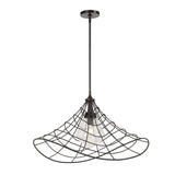 Modern European furniture - Twisted Bronze Indoor/Outdoor Pendant Lamp - www.oroa.com