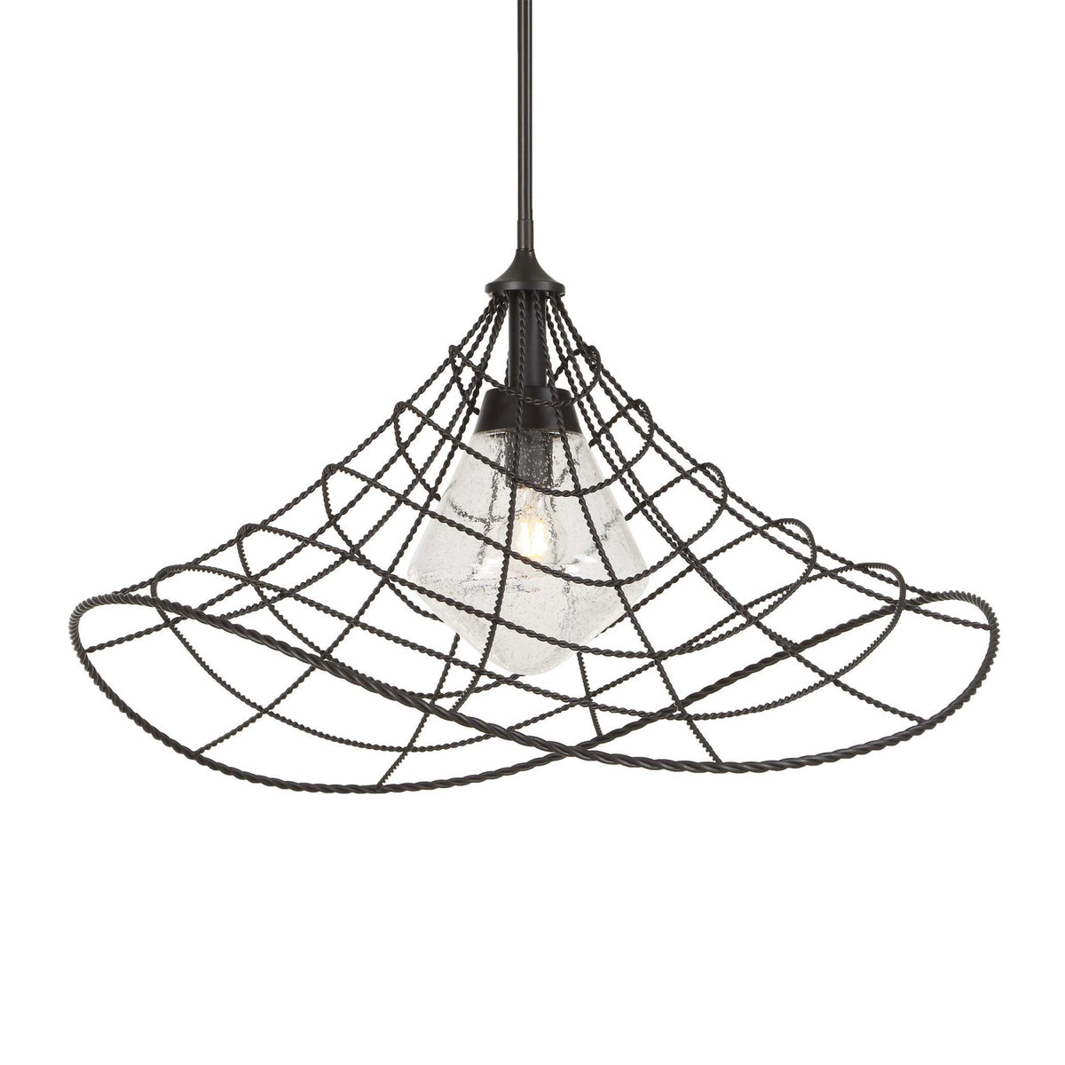 Modern European furniture - Twisted Bronze Indoor/Outdoor Pendant Lamp - www.oroa.com