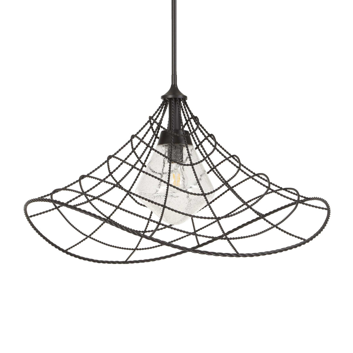 Modern European furniture - Twisted Bronze Indoor/Outdoor Pendant Lamp - www.oroa.com