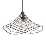 Modern European furniture - Twisted Bronze Indoor/Outdoor Pendant Lamp - www.oroa.com