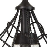 Modern European furniture - Twisted Bronze Indoor/Outdoor Pendant Lamp - www.oroa.com