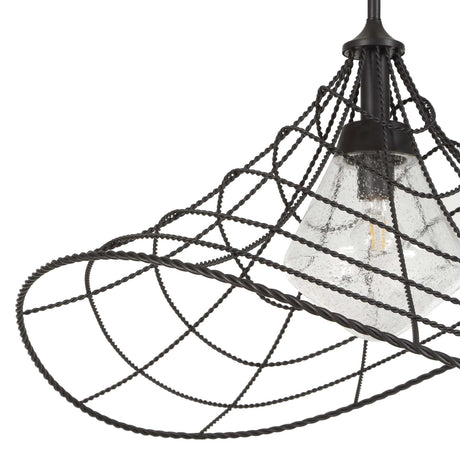 Modern European furniture - Twisted Bronze Indoor/Outdoor Pendant Lamp - www.oroa.com
