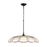 Modern European furniture - Scalloped Indoor/Outdoor Pendant Lamp - www.oroa.com