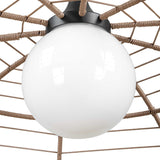 Modern European furniture - Scalloped Indoor/Outdoor Pendant Lamp - www.oroa.com
