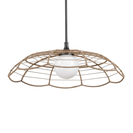 Modern European furniture - Scalloped Indoor/Outdoor Pendant Lamp - www.oroa.com