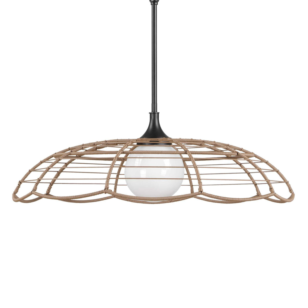 Modern European furniture - Scalloped Indoor/Outdoor Pendant Lamp - www.oroa.com