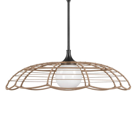 Modern European furniture - Scalloped Indoor/Outdoor Pendant Lamp - www.oroa.com