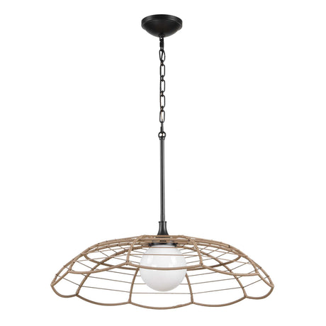 Modern European furniture - Scalloped Indoor/Outdoor Pendant Lamp - www.oroa.com