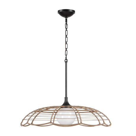 Modern European furniture - Scalloped Indoor/Outdoor Pendant Lamp - www.oroa.com