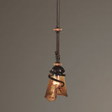 Bronze Framed Glass Mini Pendant Lamp | Uttermost Vitalia - www.oroa.com
