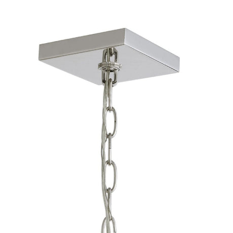 Polished Nickel 6-Light Pendant Lamp | Uttermost Euclid - www.oroa.com