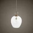 Blown Glass Pendant Lamp | Uttermost Calix - www.oroa.com