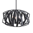 Black Geometric Pendant Lamp | Uttermost Thales - www.oroa.com