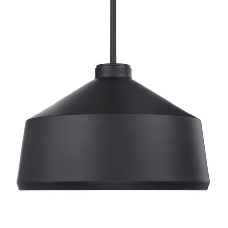 Modern European furniture - Black Metal Pendant Lamp - www.oroa.com