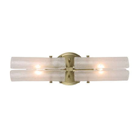 Seeded Glass Panels Wall Lamp | Uttermost Mistie - www.oroa.com