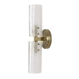 Seeded Glass Panels Wall Lamp | Uttermost Mistie - www.oroa.com