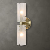 Seeded Glass Panels Wall Lamp | Uttermost Mistie - www.oroa.com