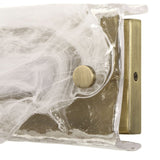 White Swirl Glass Wall Lamp | Uttermost Taffy - www.oroa.com