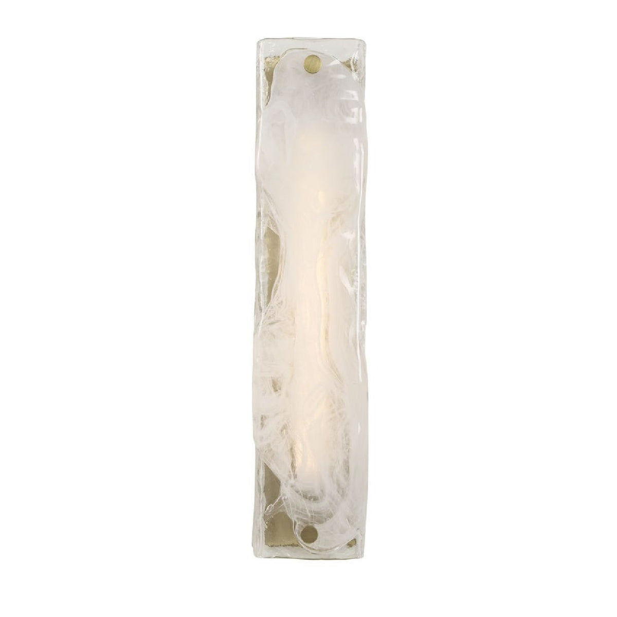 White Swirl Glass Wall Lamp | Uttermost Taffy - www.oroa.com