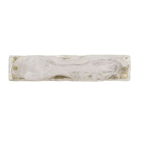 White Swirl Glass Wall Lamp | Uttermost Taffy - www.oroa.com