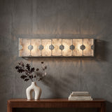 Swirl Glass 4-Light Vanity Lamp | Uttermost Rene - www.oroa.com