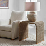 Modern European furniture - Woven Seagrass End Table - www.oroa.com